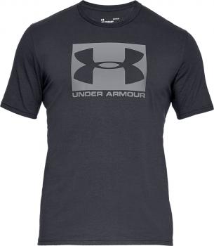 UNDER ARMOUR - BOXED SPORTSTYLE SHIRT - Farbe: SCHWARZ